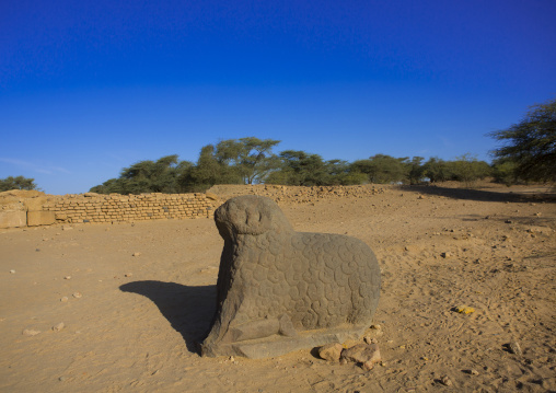 Sudan, Kush, Meroe, amun temple in the royal city of meroe