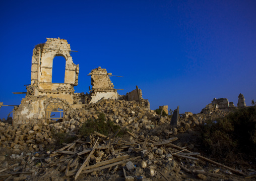 Sudan, Port Sudan, Suakin, ruined ottoman coral buildings