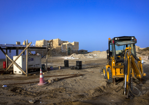 Sudan, Port Sudan, Suakin, renovated building