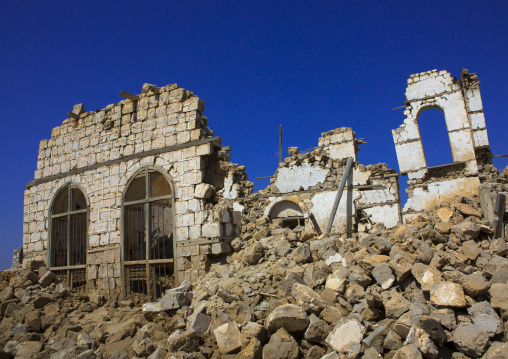 Sudan, Port Sudan, Suakin, ruined ottoman coral buildings