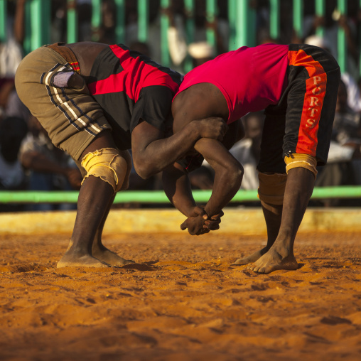 Sudan, Khartoum State, Khartoum, nuba wrestlers