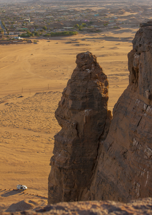 Sudan, Northern Province, Karima, temple of amun in the holy mountain of jebel barkal