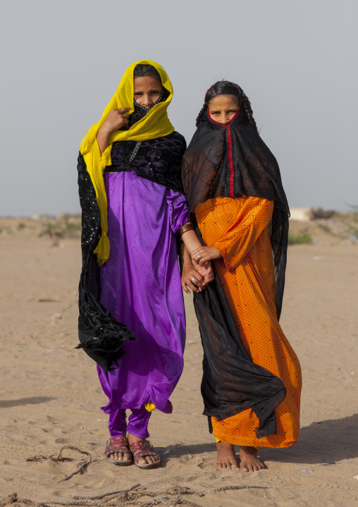 Sudan, Red Sea State, Port Sudan, rashaida tribe girls