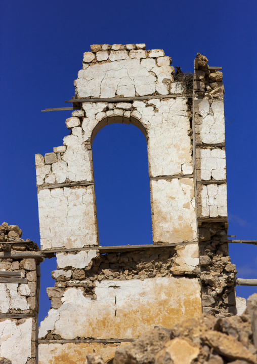 Sudan, Port Sudan, Suakin, ruined ottoman coral buildings