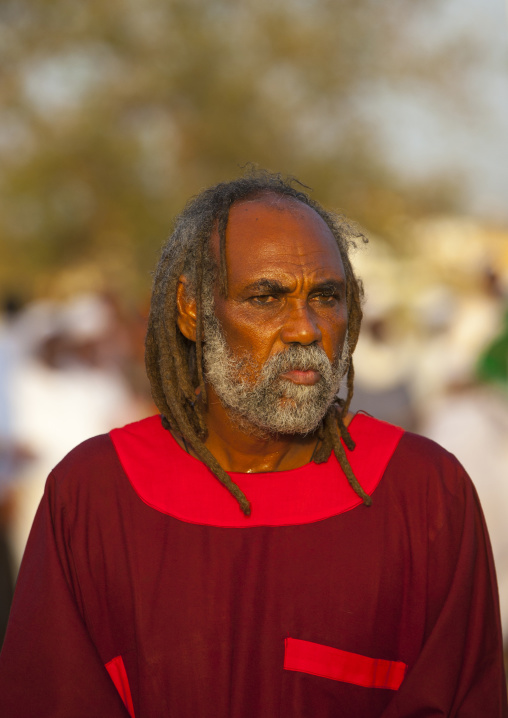 Sudan, Khartoum State, Khartoum, sufi whirling dervishes at omdurman sheikh hamad el nil tomb