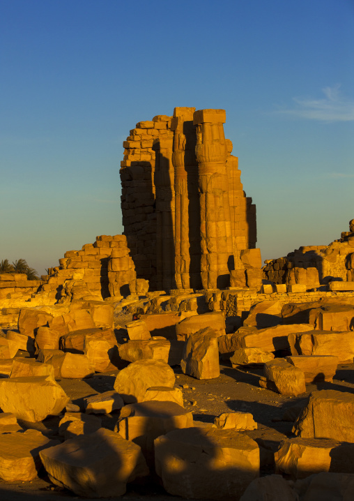 Sudan, Nubia, Soleb, the big soleb temple built by amenophis iii