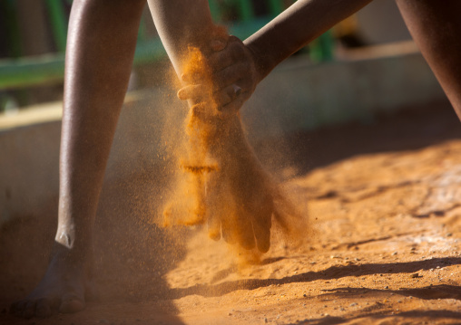 Sudan, Khartoum State, Khartoum, nuba wrestler