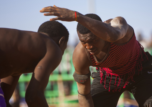 Sudan, Khartoum State, Khartoum, nuba wrestlers