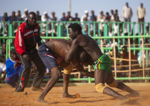 Sudan, Khartoum State, Khartoum, nuba wrestlers