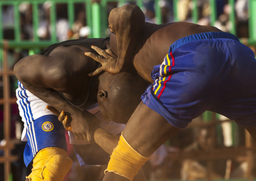 Sudan, Khartoum State, Khartoum, nuba wrestlers