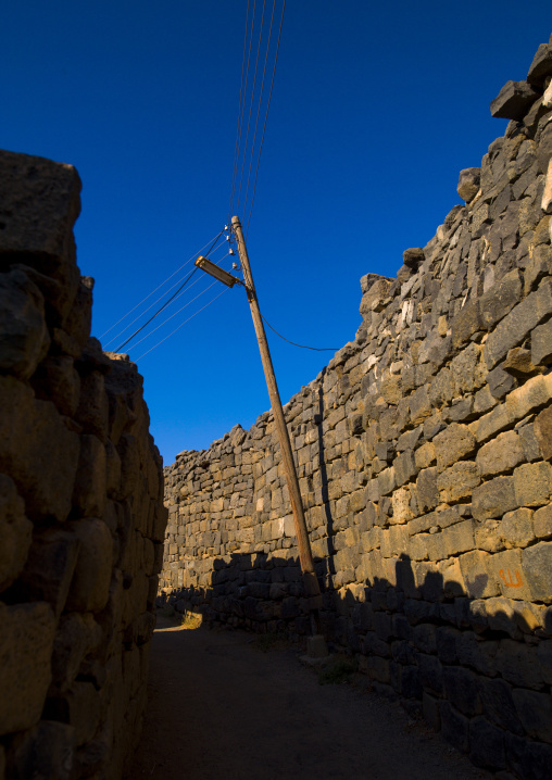 Street In Ancient City, Bosra, Daraa Governorate, Syria