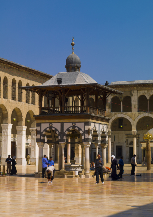 Umayyad Mosque Courtyard, Damascus, Damascus Governorate, Syria