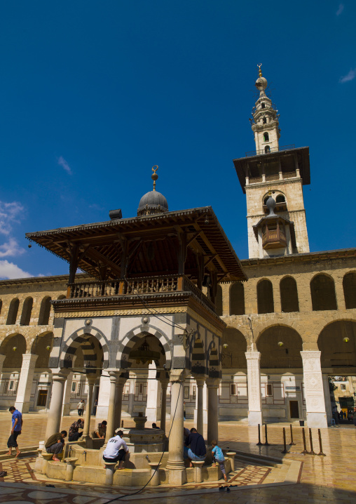 Umayyad Mosque Courtyard, Damascus, Damascus Governorate, Syria