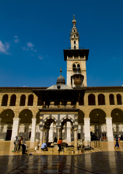 Umayyad Mosque Courtyard, Damascus, Damascus Governorate, Syria