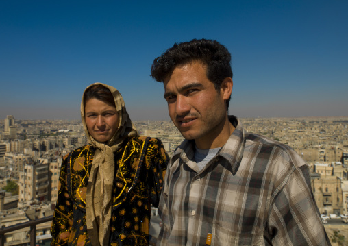 Couple Of Syrian, Aleppo, Aleppo Governorate, Syria