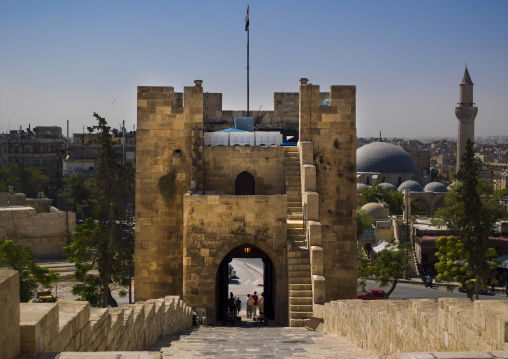 Bridge Leading To The Citadel, Aleppo, Aleppo Governorate, Syria