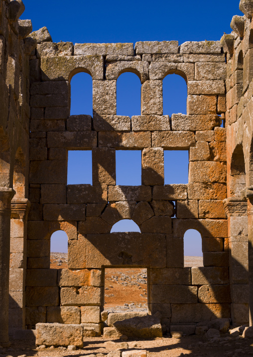 The Church Of Saint Simeon Stylites, Mount Simeon, Aleppo Governate, Syria