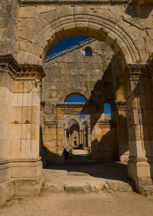 The Church Of Saint Simeon Stylites, Mount Simeon, Aleppo Governate, Syria