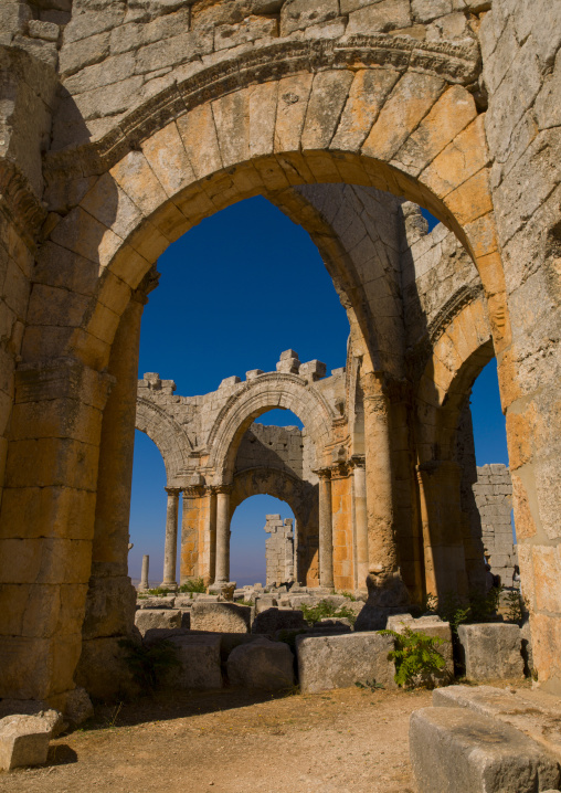 The Church Of Saint Simeon Stylites, Mount Simeon, Aleppo Governate, Syria