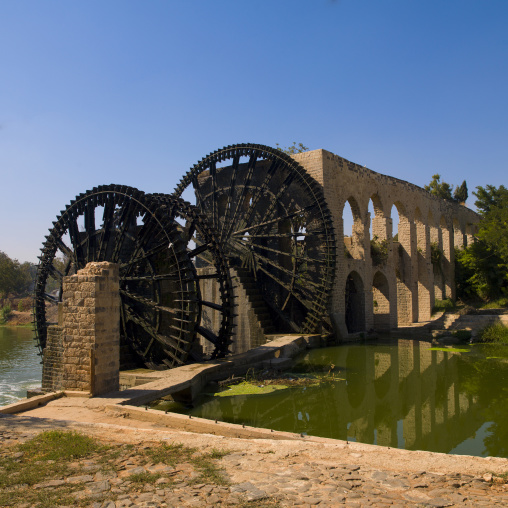 The Norias Of Bechriyyat, Hama, Hama Governorate, Syria