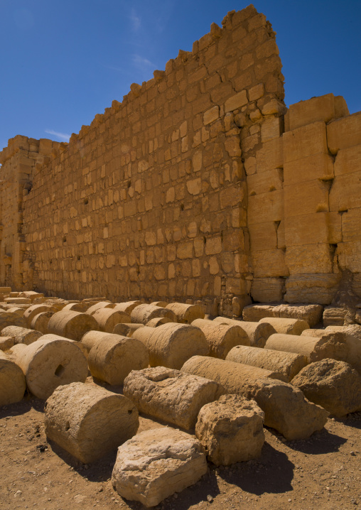 Temple Of Bel In The Ancient Roman City, Palmyra, Syrian Desert, Syria