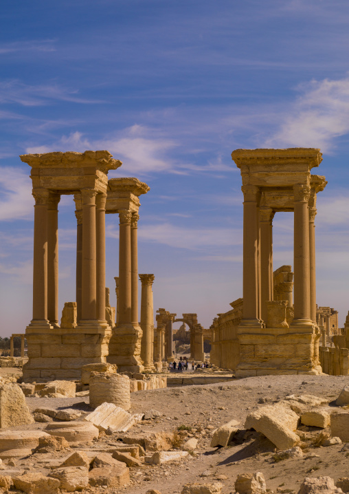 The Ancient Roman City, Palmyra, Syrian Desert, Syria