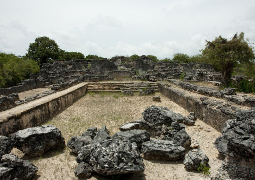 Husini kubwa palace in kilwa kisiwani, Tanzania