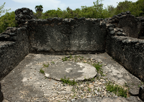 Husini kubwa palace in kilwa kisiwani, Tanzania