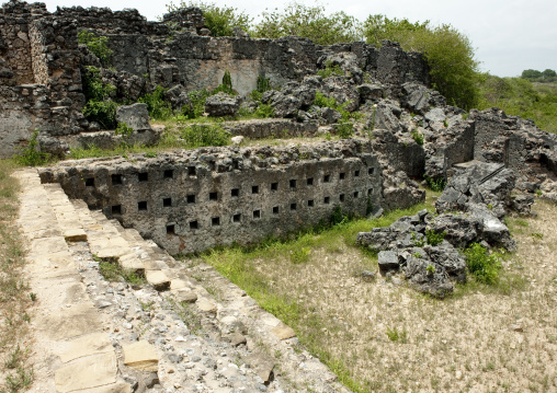 Husini kubwa palace in kilwa kisiwani, Tanzania