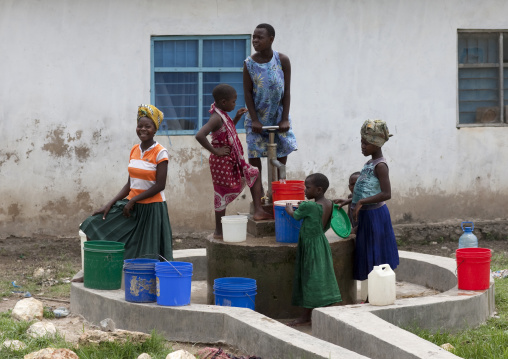 Well in a costal village, Tanzania