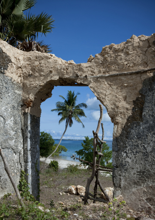 Mosque of mkumbuu ancient town, Pemba, Tanzania