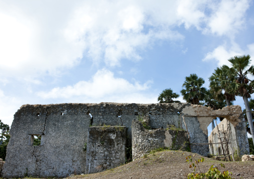 Mosque of mkumbuu ancient town, Pemba, Tanzania