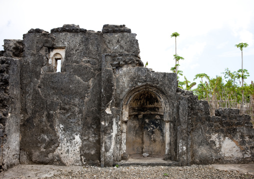 Old mosque in kilwa kisiwani, Tanzania