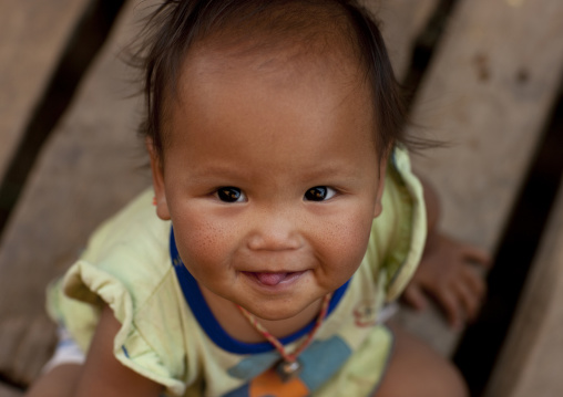 Bor kai village lahu baby, Thailand