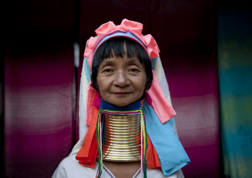 Long neck woman, Near mae hong son, Thailand