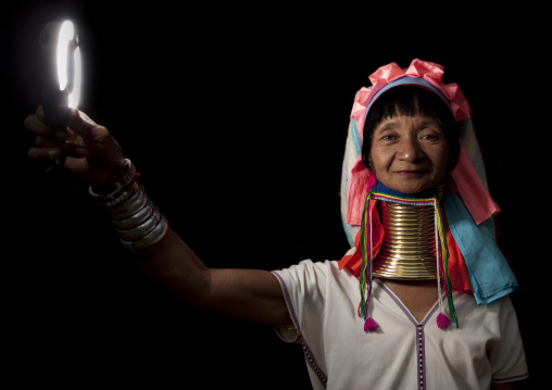 Long neck woman, Near mae hong son, Thailand