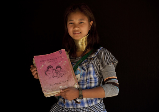 Long neck woman, Near mae hong son, Thailand