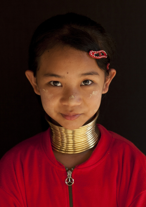 Long neck woman, Near mae hong son, Thailand