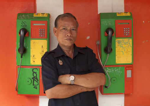 Security guard, Bangkok, Thailand