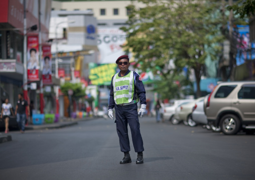 Security guard, Bangkok, Thailand