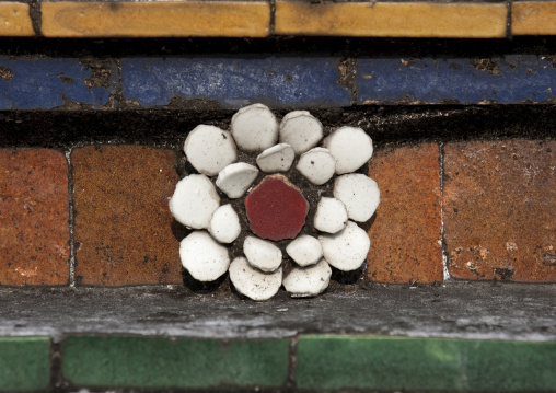 Temple wood decoration, Bangkok, Thailand