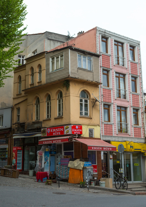 Old wooden style house near the Bosphorus sea, Marmara Region, istanbul, Turkey