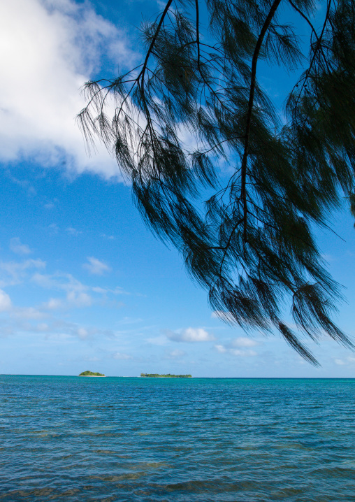 Turquoise water on a beach, Shefa Province, Efate island, Vanuatu