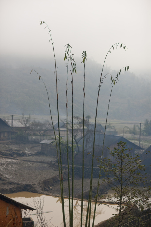 Houses in a village of sapa area, Vietnam