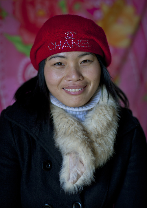 Giay woman dressed in a western way, Sapa, Vietnam