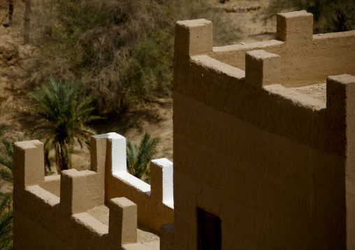 Adobe And Painted Buildings, Wadi Doan, Yemen