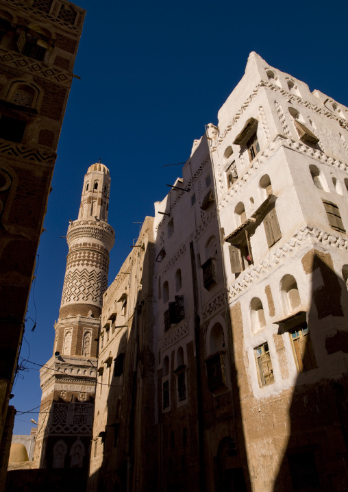 Traditional Building In Old Sanaa, Yemen