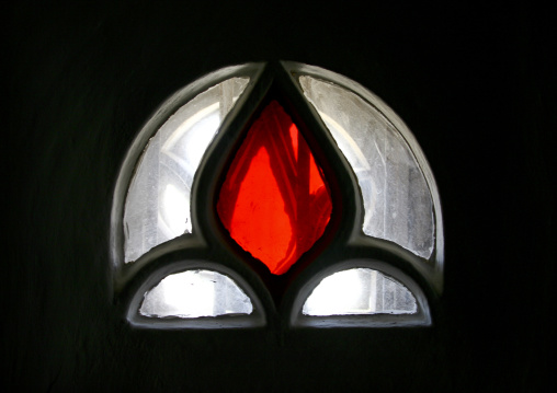 Stained Glass Window Taken Rom Inside, Sanaa, Yemen