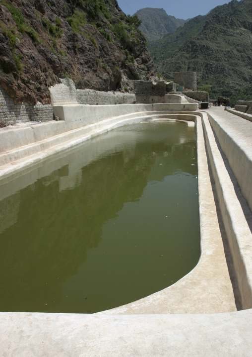 Water Cistern In The Mountain Village Of Hababa, Yemen